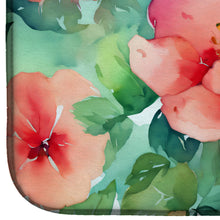 Load image into Gallery viewer, Georgia Cherokee Rose in Watercolor Dish Drying Mat