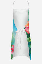 Load image into Gallery viewer, Hawaii Hawaiian Hibiscus in Watercolor Apron – Artist-Designed Kitchen, BBQ &amp; Craft Apron