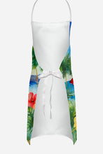 Load image into Gallery viewer, Hawaii Hawaiian Hibiscus in Watercolor Apron – Artist-Designed Kitchen, BBQ &amp; Craft Apron