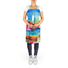 Load image into Gallery viewer, Hawaii Hawaiian Hibiscus in Watercolor Apron – Artist-Designed Kitchen, BBQ &amp; Craft Apron