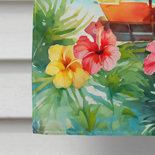 Load image into Gallery viewer, Hawaii Hawaiian Hibiscus in Watercolor House Flag