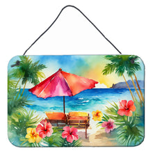 Load image into Gallery viewer, Hawaii Hawaiian Hibiscus in Watercolor Wall or Door Hanging Prints