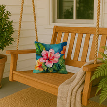 Load image into Gallery viewer, Hawaii Hawaiian Hibiscus in Watercolor Throw Pillow