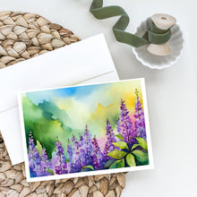 Load image into Gallery viewer, Idaho Syringa in Watercolor Greeting Cards -  Blank Note Cards – 8-Pack of Artist-Designed Cards with Envelopes