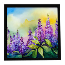 Load image into Gallery viewer, Idaho Syringa in Watercolor Framed Metal Print