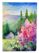 Load image into Gallery viewer, Idaho Syringa in Watercolor House Flag