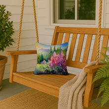Load image into Gallery viewer, Idaho Syringa in Watercolor Throw Pillow