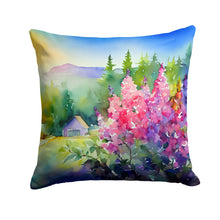 Load image into Gallery viewer, Idaho Syringa in Watercolor Throw Pillow