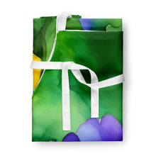 Load image into Gallery viewer, Illinois Violet in Watercolor Apron – Artist-Designed Kitchen, BBQ &amp; Craft Apron