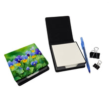 Load image into Gallery viewer, Illinois Violet in Watercolor PU Leather Note Paper Holder