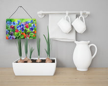 Load image into Gallery viewer, Illinois Violet in Watercolor Wall or Door Hanging Prints