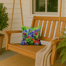 Load image into Gallery viewer, Illinois Violet in Watercolor Throw Pillow