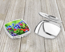 Load image into Gallery viewer, Illinois Violet in Watercolor Compact Mirror