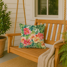 Load image into Gallery viewer, Indiana Peonies in Watercolor Throw Pillow