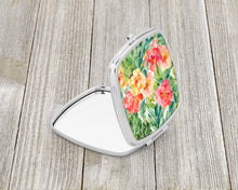 Load image into Gallery viewer, Indiana Peonies in Watercolor Compact Mirror