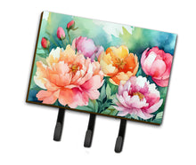 Load image into Gallery viewer, Indiana Peonies in Watercolor Leash or Key Holder