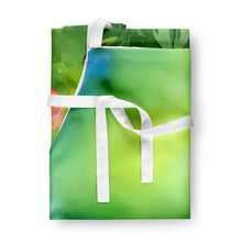 Load image into Gallery viewer, Iowa Wild Prairie Roses in Watercolor Apron – Artist-Designed Kitchen, BBQ &amp; Craft Apron
