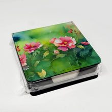 Load image into Gallery viewer, Iowa Wild Prairie Roses in Watercolor PU Leather Note Paper Holder