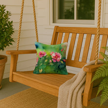 Load image into Gallery viewer, Iowa Wild Prairie Roses in Watercolor Throw Pillow