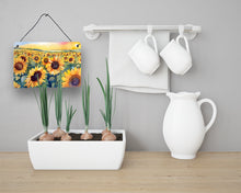 Load image into Gallery viewer, Kansas Sunflowers in Watercolor Wall or Door Hanging Prints