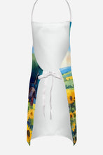 Load image into Gallery viewer, Kansas Sunflowers in Watercolor Apron – Artist-Designed Kitchen, BBQ &amp; Craft Apron
