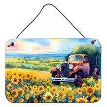 Load image into Gallery viewer, Kansas Sunflowers in Watercolor Wall or Door Hanging Prints