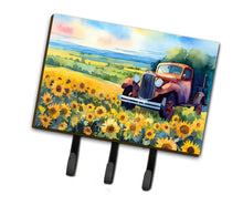 Load image into Gallery viewer, Kansas Sunflowers in Watercolor Leash or Key Holder
