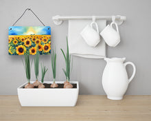 Load image into Gallery viewer, Kansas Sunflowers in Watercolor Wall or Door Hanging Prints