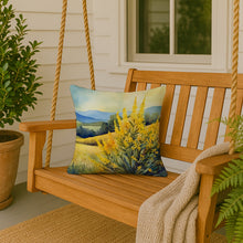 Load image into Gallery viewer, Kentucky Goldenrod in Watercolor Throw Pillow