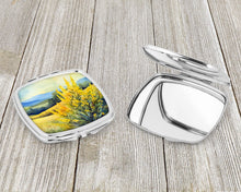Load image into Gallery viewer, Kentucky Goldenrod in Watercolor Compact Mirror