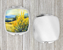 Load image into Gallery viewer, Kentucky Goldenrod in Watercolor Compact Mirror
