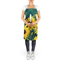 Load image into Gallery viewer, Kentucky Goldenrod in Watercolor Apron – Artist-Designed Kitchen, BBQ &amp; Craft Apron