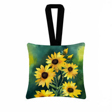 Load image into Gallery viewer, Kentucky Goldenrod in Watercolor Hanging Square Fabric Ornament 3.5 × 3.5