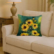 Load image into Gallery viewer, Kentucky Goldenrod in Watercolor Throw Pillow