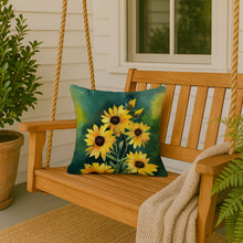 Load image into Gallery viewer, Kentucky Goldenrod in Watercolor Throw Pillow