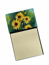 Load image into Gallery viewer, Kentucky Goldenrod in Watercolor Sticky Note Holder- Refiilable Desk Accessory Note Pad