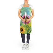 Load image into Gallery viewer, Kentucky Goldenrod in Watercolor Apron – Artist-Designed Kitchen, BBQ &amp; Craft Apron