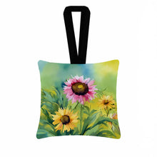 Load image into Gallery viewer, Kentucky Goldenrod in Watercolor Hanging Square Fabric Ornament 3.5 × 3.5