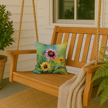 Load image into Gallery viewer, Kentucky Goldenrod in Watercolor Throw Pillow
