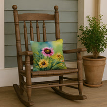 Load image into Gallery viewer, Kentucky Goldenrod in Watercolor Throw Pillow