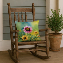 Load image into Gallery viewer, Kentucky Goldenrod in Watercolor Throw Pillow