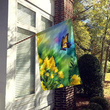 Load image into Gallery viewer, Kentucky Goldenrod in Watercolor House Flag