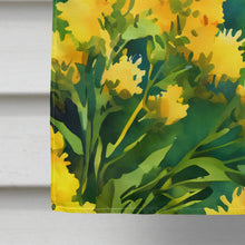 Load image into Gallery viewer, Kentucky Goldenrod in Watercolor House Flag