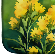 Load image into Gallery viewer, Kentucky Goldenrod in Watercolor Dish Drying Mat