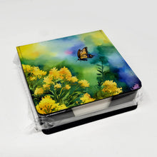 Load image into Gallery viewer, Kentucky Goldenrod in Watercolor PU Leather Note Paper Holder