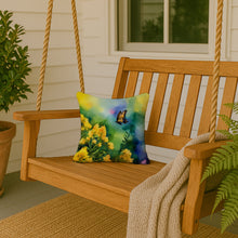 Load image into Gallery viewer, Kentucky Goldenrod in Watercolor Throw Pillow