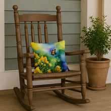 Load image into Gallery viewer, Kentucky Goldenrod in Watercolor Throw Pillow