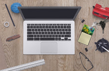 Load image into Gallery viewer, Kentucky Goldenrod in Watercolor Sticky Note Holder- Refiilable Desk Accessory Note Pad