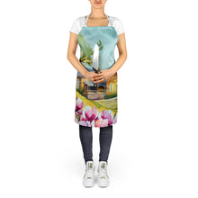Load image into Gallery viewer, Louisiana Magnolias in Watercolor Apron – Artist-Designed Kitchen, BBQ &amp; Craft Apron