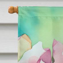 Load image into Gallery viewer, Louisiana Magnolias in Watercolor House Flag